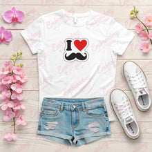 I Love Dad Embroidery Design