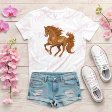 Brown Horse Machine Embroidery Design