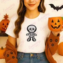 Halloween Ghost Skeleto Embroidery Design