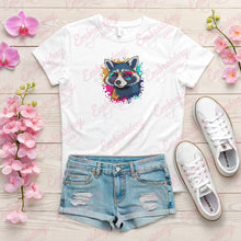 Raccoon Wearing Sunglasses Embroidery Design