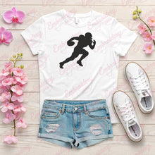 American Football Player Embroidery Design