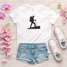 Hiker Hiking Embroidery Design
