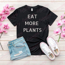 Eat More Plants Embroidery Design