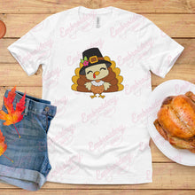 Thanksgiving Cute Turkey Embroidery Design