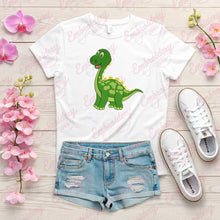 Funny Dinosaur Embroidery Design