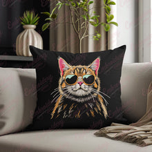 Cat With Sunglasses Embroidery Design