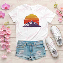 Mountain Adventure Logo Embroidery Design