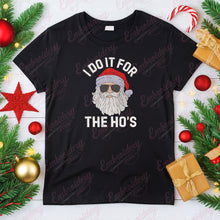 I Do It For The Ho's Christmas Santa Embroidery Design