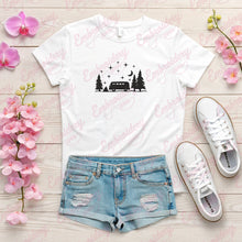 Camper Van Embroidery Design