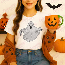 Halloween Ghost Embroidery Design