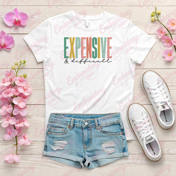 Expensive And Difficult Embroidery Design