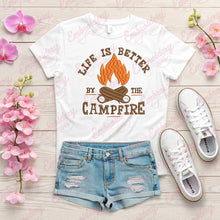 Life Is Better By The Campfire Embroidery Design