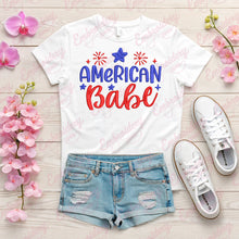 American Babe Embroidery Design