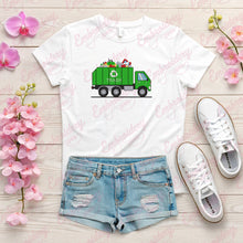 Trash Garbage Truck Embroidery Design