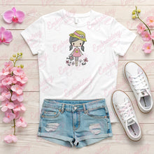 Gardener Girl Embroidery Design