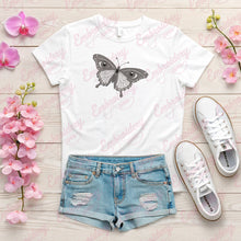 Moth With Eye Embroidery Design