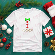 Gingerbread Man Attire Christmas Embroidery Design