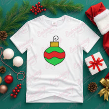 Christmas Bulb Ornament Embroidery Design