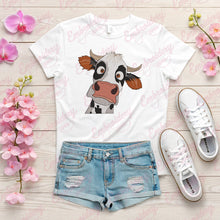 Funny Cattle Cow Embroidery Design