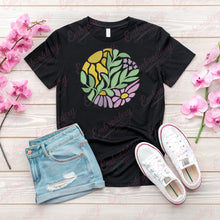 Artistic Abstract Floral Machine Embroidery Design
