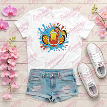 Swimming Clownfish Underwater Embroidery Design