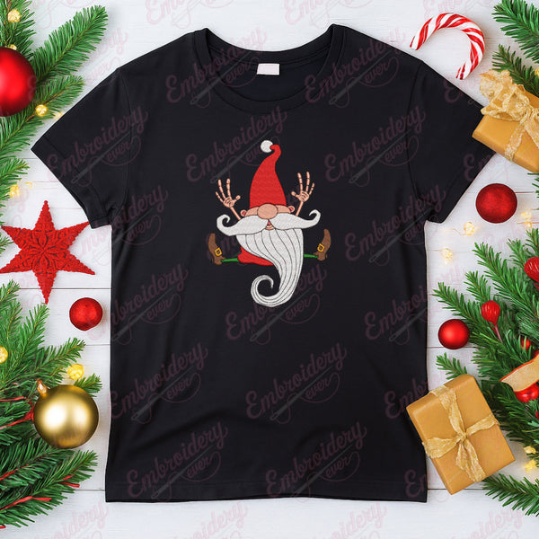 Christmas Happy Gnome Embroidery Designs