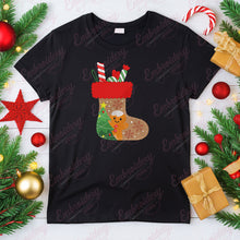 Christmas Sock And Gingerbread Embroidery Design