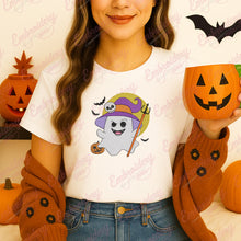 Halloween Happy Ghost Embroidery Design