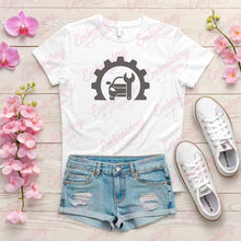 Auto Service Embroidery Design