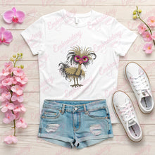 Funny Crazy Ostrich Embroidery Design