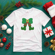 Christmas Elf Bow & Legs Embroidery Design