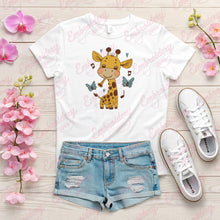 Cute Baby Giraffe Machine Embroidery Design