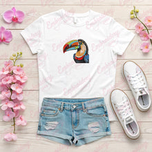 Cute Toucan Bird Embroidery Design