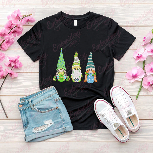 Gnomes Squad Embroidery Design