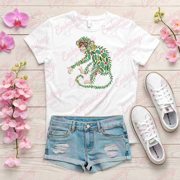 Manky Flower Embroidery Design