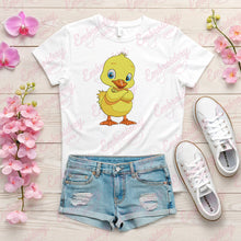 Little Yellow Duck Embroidery Design