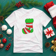 Merry Christmas Stocking Embroidery Design