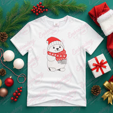 Christmas Polar Bear Embroidery Design