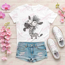 Crazy Zebra Embroidery Design