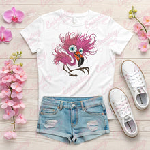 Crazy Flamingo Embroidery Design