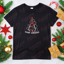 Nurse Merry Christmas Tree Embroidery Design