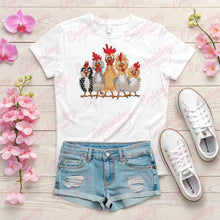 Funny Roosters Embroidery Design