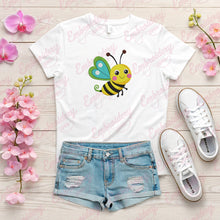 Cute Bee Embroidery Design