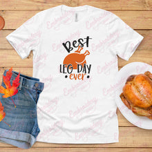 Thanksgiving Best Leg Day Embroidery Design