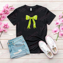Bow Tennis Embroidery Design