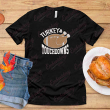 Turkey & Touchdowns Thanksgiving Football Embroidery Design