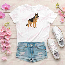 German Shepherd Dog Embroidery Design