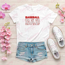 Baseball Dad Embroidery Design