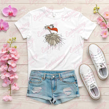Cartoon Vulture Bird Head Embroidery Design