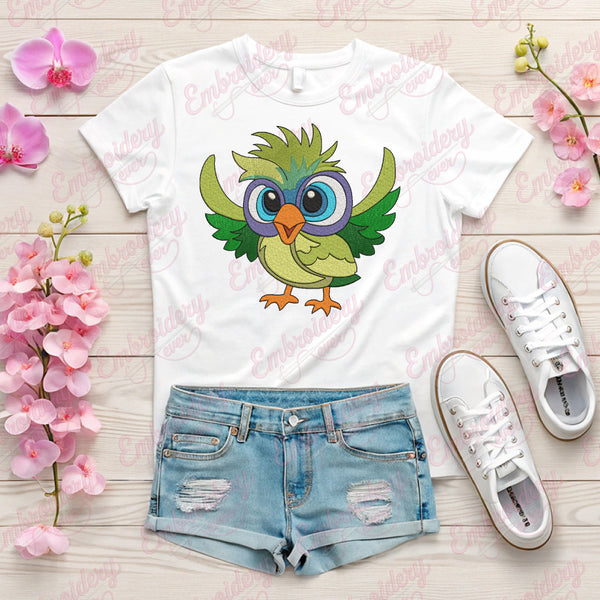 Bird Embroidery Design